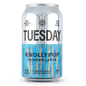 Tuesday - Knollypop Lager 355ml Can