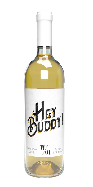 Hey Buddy NS White Wine: Single 750ml btl