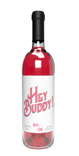 Hey Buddy NS Rose Wine: Single 750ml btl