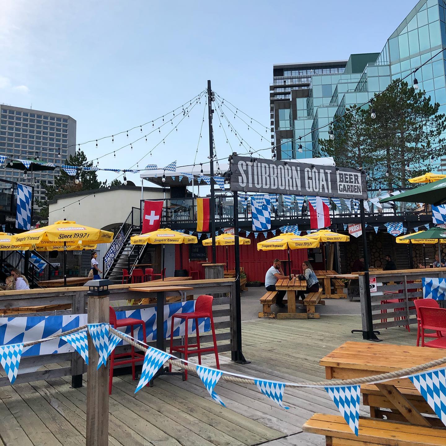 Garrison & Stubborn Goat Beer Garden Oktoberfest Garrison